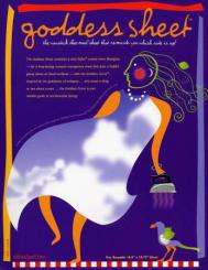 Goddess Sheet 13 x 17 inch