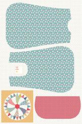 Cook Book Home Dec Mums Apron Panel