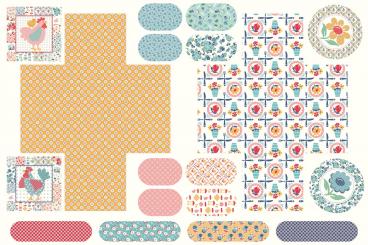 Cook Book Home Dec Hot Pad Towel Panel