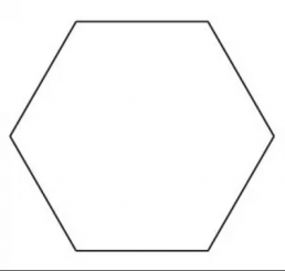 Hexagon 1/2'' | 100 Papers