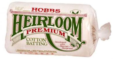 Heirloom® Premium 80/20 Cotton Blend Queen Unbleached