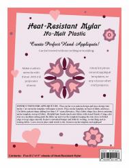 Heat Resistant Mylar Template Sheets 