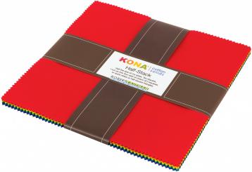 Kona® Cotton Bright Rainbow Ten Squares 