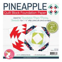 Pineapple 4" Block Foundation Paper Pad 