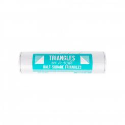 Triangles on a Roll 6in Half Square 