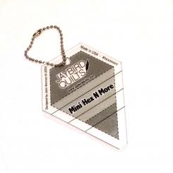 Mini Hex N More Keychain Ruler 
