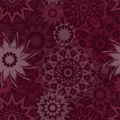 ColorStock Silhouette Medium Stars Carbernet 