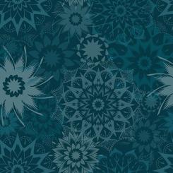ColorStock Silhouette Medium Stars Teal 