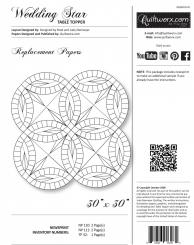 Wedding Star Table Topper Replacement Papers 