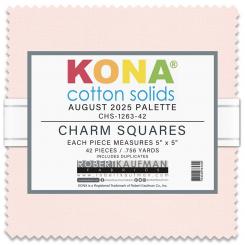 Kona® Cotton - August 2025 Palette Charm Square 