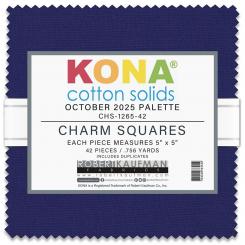 Kona® Cotton - October 2025 Palette Charm Square 