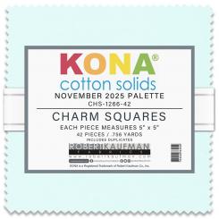 Kona® Cotton - November 2025 Palette Charm Square 