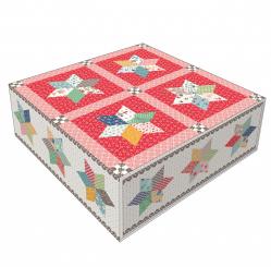 Cook Book Pot Luck Stars Quilt Kit 