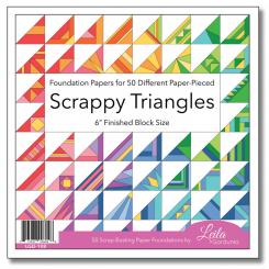 Scrappy Triangle Foundation Paper-Piecing Pad 