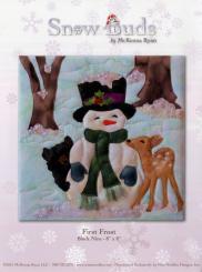 Snow Buds Block 9 First Frost Laser Cut Fabric Kit 