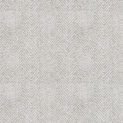 Herringbone Flannel Light Grey Meterware