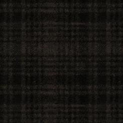 Woolies Flannel Espresso Windowpane Meterware