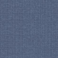 Woolies Flannel Crosshatch Blue Meterware