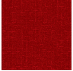 Woolies Flannel Crosshatch Dark Red Meterware