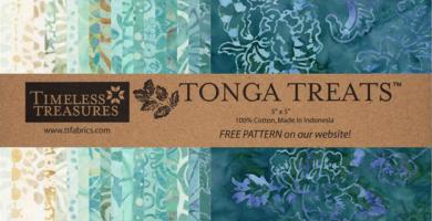 Surfside Tonga Batik 5In Squares 