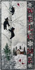 Mr Bear-foot Lodge Quilt Kit 