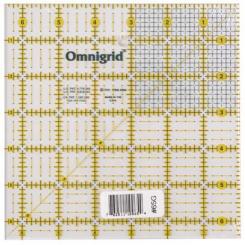 Rollschneider-Lineal Omnigrid 6-1/2 x 6-1/2 inch mit Raster
