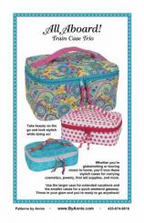 All Aboard! Train Case Trio Pattern 