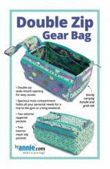 Double Zip Gear Bags Pattern 