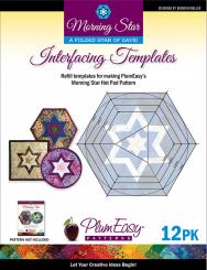 Morning Star Interfacing Template 