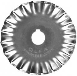 Rollschneiderklinge Decorative Rotary Blade Zick-Zack Pinking 