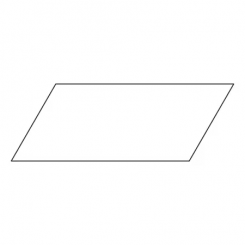 Parallelogram 1-1/4'' | Template