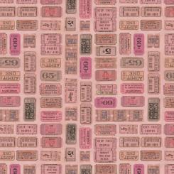 Pink - Tickets || Tim Holtz Palette Pink Meterware