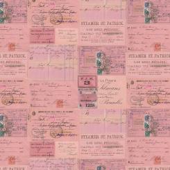 Pink - Ephemera || Tim Holtz Palette Pink Meterware