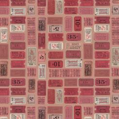 Red - Tickets || Tim Holtz Palette Red Meterware