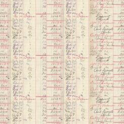 Red - Ledger || Tim Holtz Palette Red Meterware