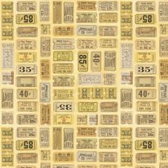 Yellow Tickets || Tim Holtz Palette Yellow Meterware