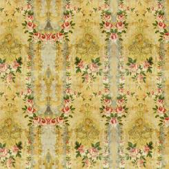 Yellow Wallpaper || Tim Holtz Palette Yellow Meterware
