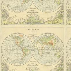 Green Map || Tim Holtz Palette Green Meterware