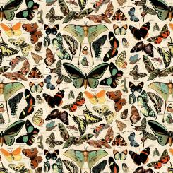 Teal Butterflies || Tim Holtz Palette Teal Meterware