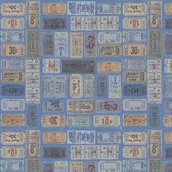 Indigo Tickets || Tim Holtz Palette Indigo Meterware