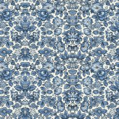 Indigo Wallpaper || Tim Holtz Palette Indigo Meterware