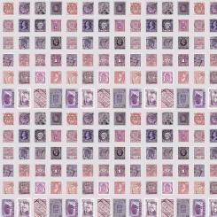 Purple Stamps || Tim Holtz Palette Purple Meterware