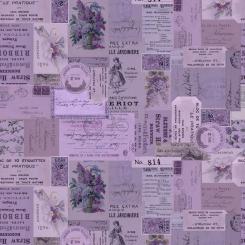 Purple Ephemera || Tim Holtz Palette Purple Meterware