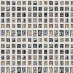 Charcoal Stamps || Tim Holtz Palette Charcoal Meterware