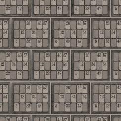 Charcoal Numbers || Tim Holtz Palette Charcoal Meterware