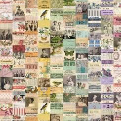 Multi Collage || Tim Holtz Palette Multi Meterware