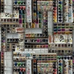 Multi Watercolors || Tim Holtz Palette Multi Meterware