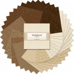 Essentials - Sandalwood 5'' Squares 42pc 