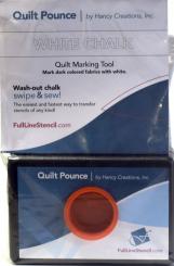 Stencil Chalk Transfer Quilt Pounce Pad White 