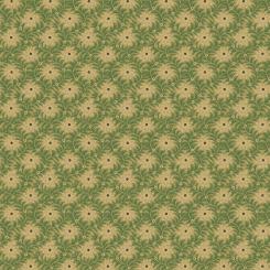 Green Little Trellis Meterware 